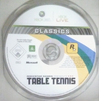 Rockstar Games Presents Table Tennis - Classics Box Art