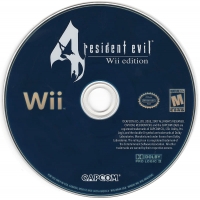Resident Evil 4: Wii Edition (RVL-R4BE-USA disc) Box Art