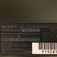 Sony PlayStation 2 SCPH-39001/N Box Art