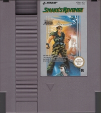 Snake's Revenge [DK][SE][FI] Box Art