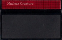 Nuclear Creature (barcode) Box Art