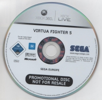 Virtua Fighter 5 (Promotional Copy) Box Art