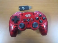 Mad Catz Wireless Control Pad with Receiver (Red) Box Art