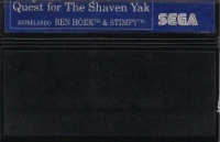Quest for the Shaven Yak starring Ren Hoëk & Stimpy Box Art