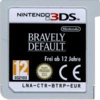 Bravely Default (Also compatible with Nintendo 2DS) Box Art