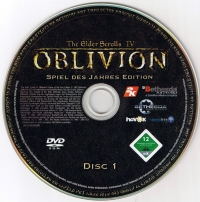 Elder Scrolls IV, The: Oblivion: Spiel des Jahres Edition Box Art