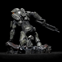 Halo 4: The Master Chief Resin Statue (McFarlane Toys) Box Art