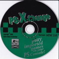 PS-X-Change Version 2 (NTSC / silver disc text) Box Art