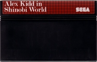 Alex Kidd in Shinobi World (8 languages) Box Art