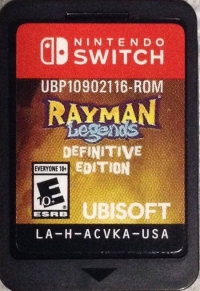 Rayman Legends Definitive Edition Nintendo Switch Ubisoft 887256028374