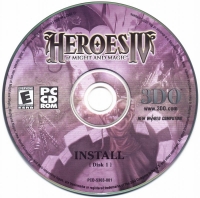 Heroes of Might and Magic IV (jewel case) Box Art
