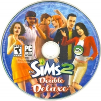 Sims 2, The: Double Deluxe (Vista/XP/2000/98) Box Art