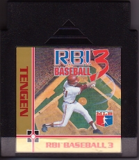 R.B.I. Baseball 3 Box Art