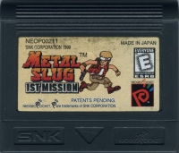 Metal Slug: 1st Mission Box Art