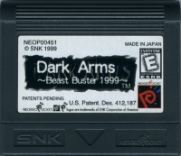 Dark Arms: Beast Buster 1999 Box Art