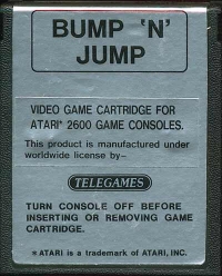 Bump 'n' Jump (silver label) Box Art