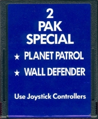 2 Pak Special Planet Patrol / Wall Defender Box Art