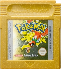 Pokémon Goldene Edition Box Art