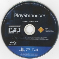 PlayStation VR Demo Disc 2.0 [NA] Box Art