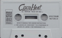 Cisco Heat: All American Police Car Race Box Art