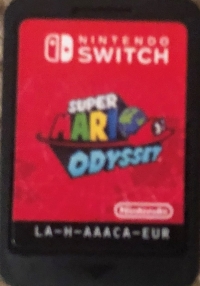 Super Mario Odyssey Box Art