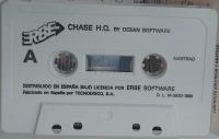 Chase H.Q. (cassette) [ES] Box Art