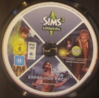 Sims 3, The: Supernatural [FI] Box Art