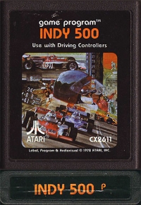 Indy 500 (Picture Label) Box Art