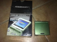 Nintendo Game Boy Advance SP (Pearl Green) Box Art