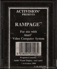 Rampage (black label) Box Art