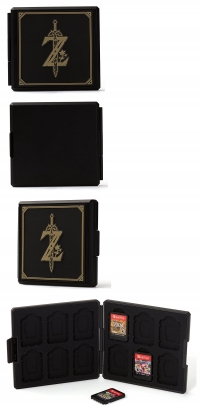 PowerA Premium Game Card Case - The Legend of Zelda: Breath of the Wild (Zelda Sign) Box Art