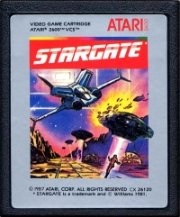 Stargate (gray label) Box Art