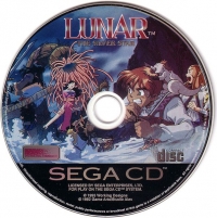 Lunar: The Silver Star (battle art disc) Box Art
