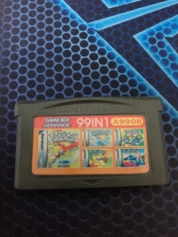 Game Boy Advance 99in1 A9908 Box Art