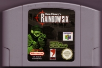 Tom Clancy's Rainbow Six (gray cartridge) Box Art