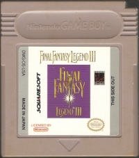 Final Fantasy Legend III (Square) Box Art