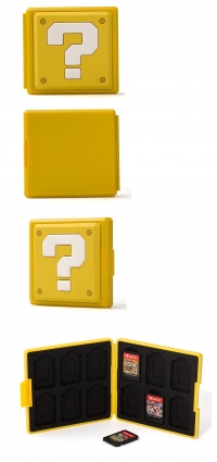 PowerA Premium Game Card Case - Super Mario (Question Block) Box Art