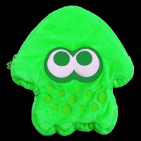 Nintendo Switch Splatoon Green Squid Pouch Box Art