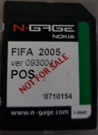 FIFA Soccer 2005 (Not for Resale) Box Art