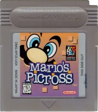 Mario's Picross Box Art