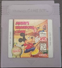 Mickey's Dangerous Chase - Players Choice Box Art