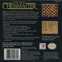 New Chessmaster, The Box Art