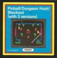Pinball / Dungeon Hunt / Blockout Box Art