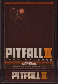 Pitfall II: Lost Caverns Box Art
