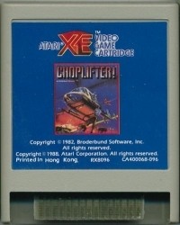 Choplifter! Box Art