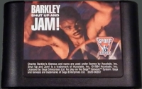 Barkley Shut Up and Jam! (Sega cart) Box Art
