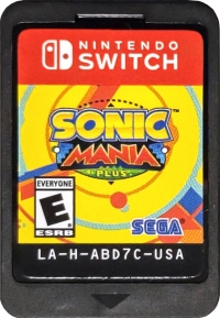 Sonic Mania Plus Box Art