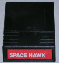 Space Hawk (red label) Box Art