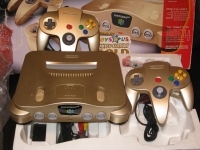 Nintendo 64 - Limited Edition Gold Control Deck Box Art
