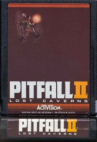 Pitfall II: Lost Caverns Box Art